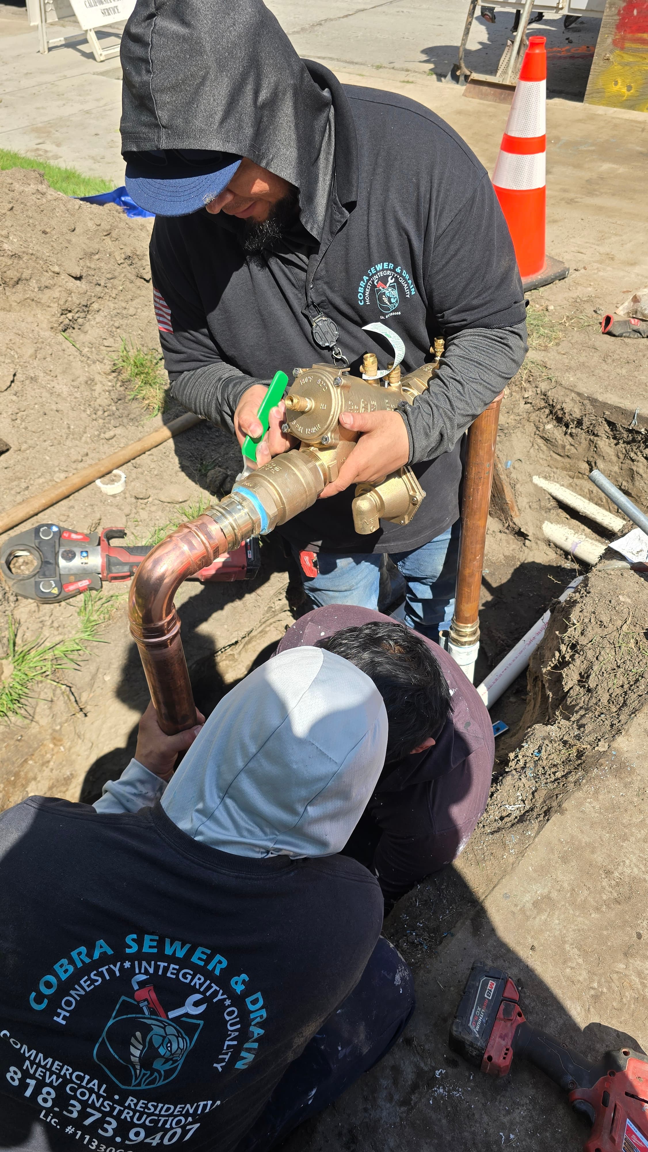 Cobra Plumbing — job site photo 14